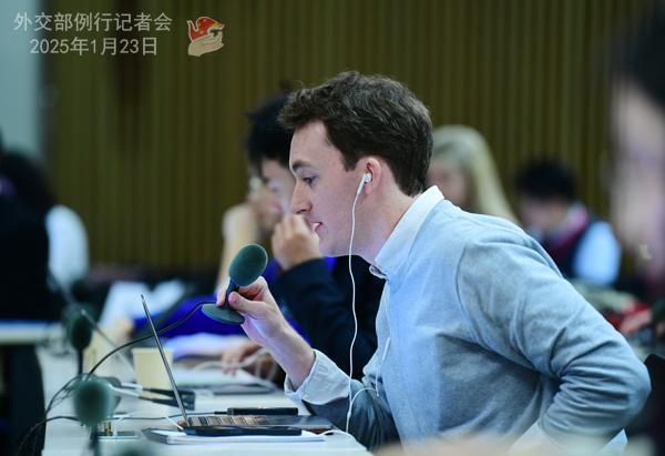 星歐平台官網：2025年1月23日外交部發言人毛甯主持例行記者會